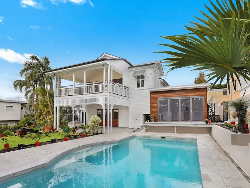 Luxury modern home with swimming pool - real estate investment property for sale